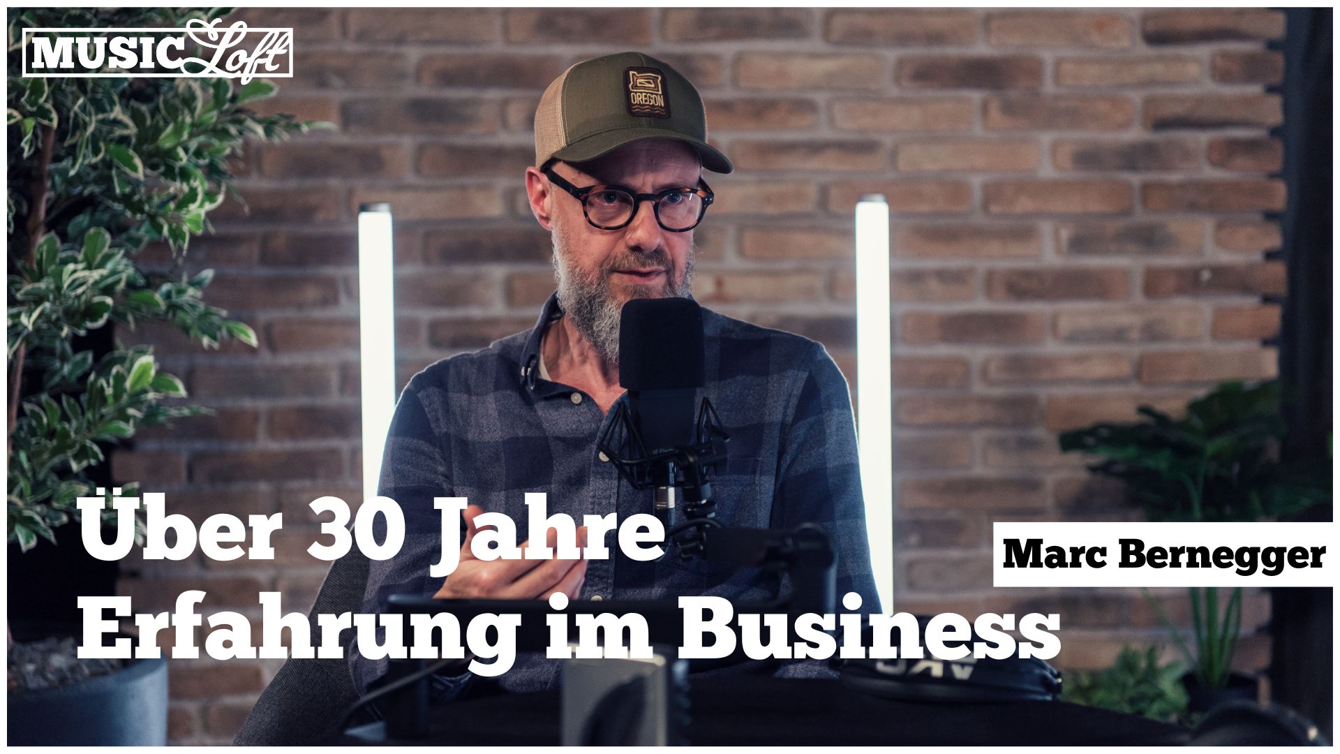 Marc Bernegger zu Gast in der MUSIC Loft